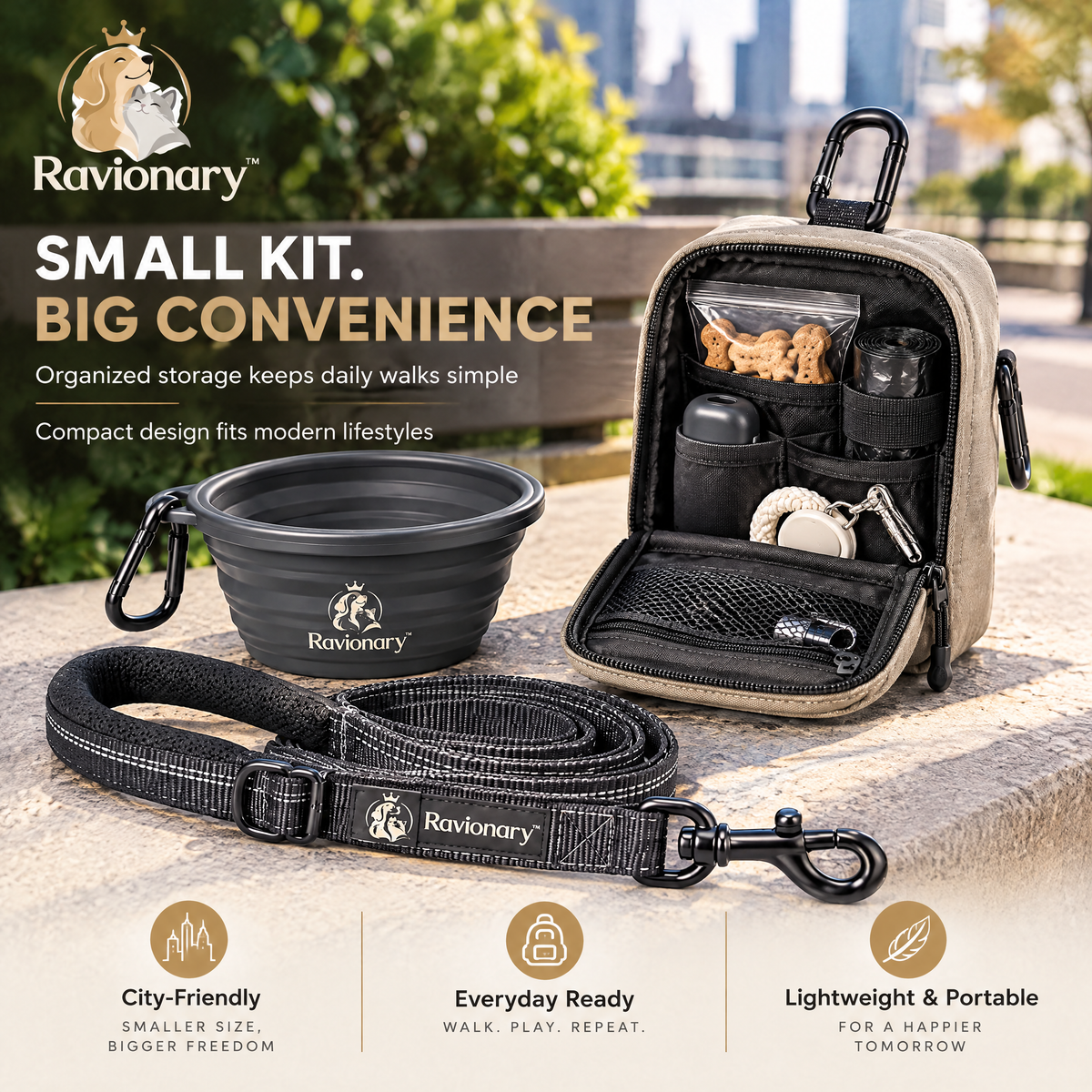 ravionary™ Urban Walk Essential Kit