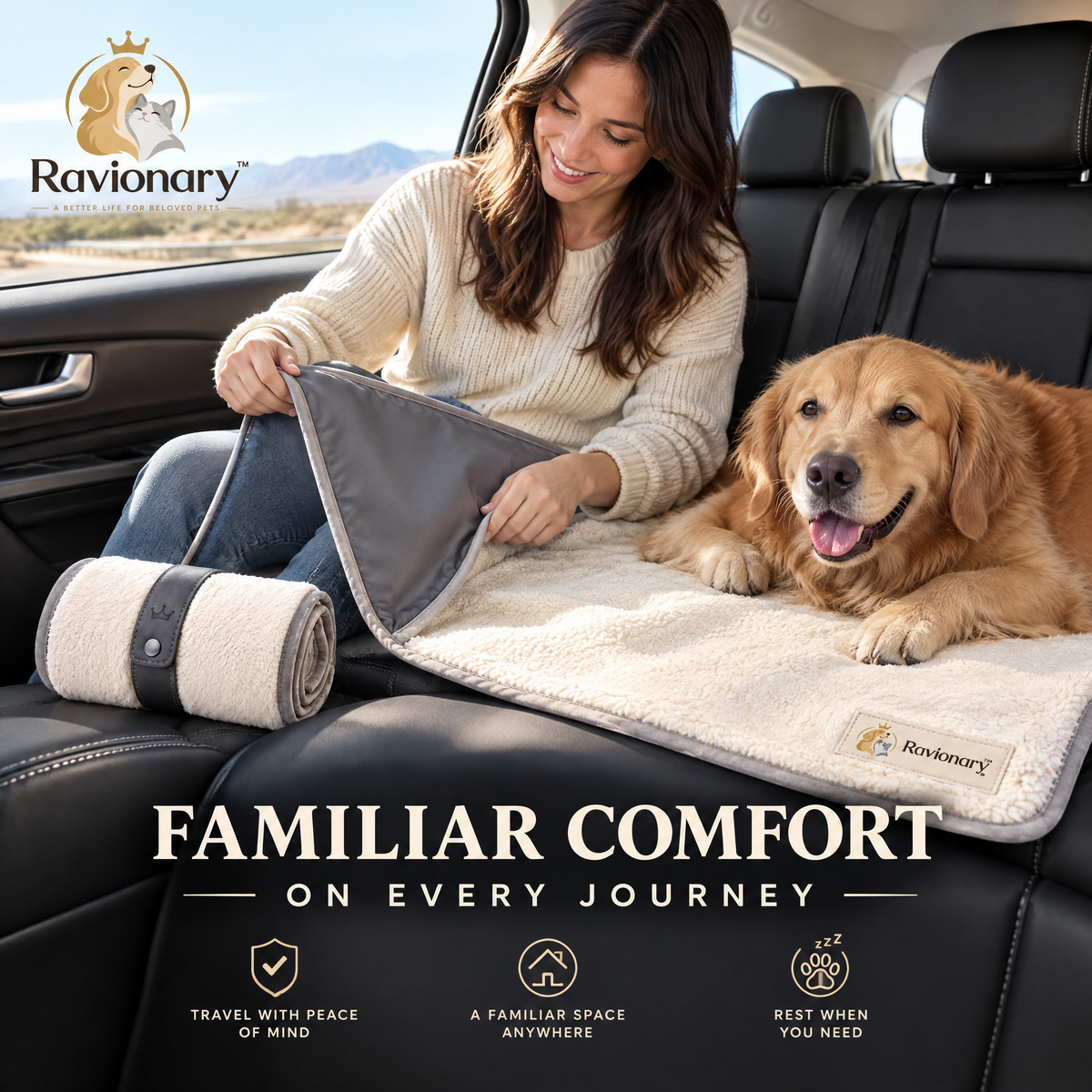 ravionary™ Cozy Travel Comfort Blanket