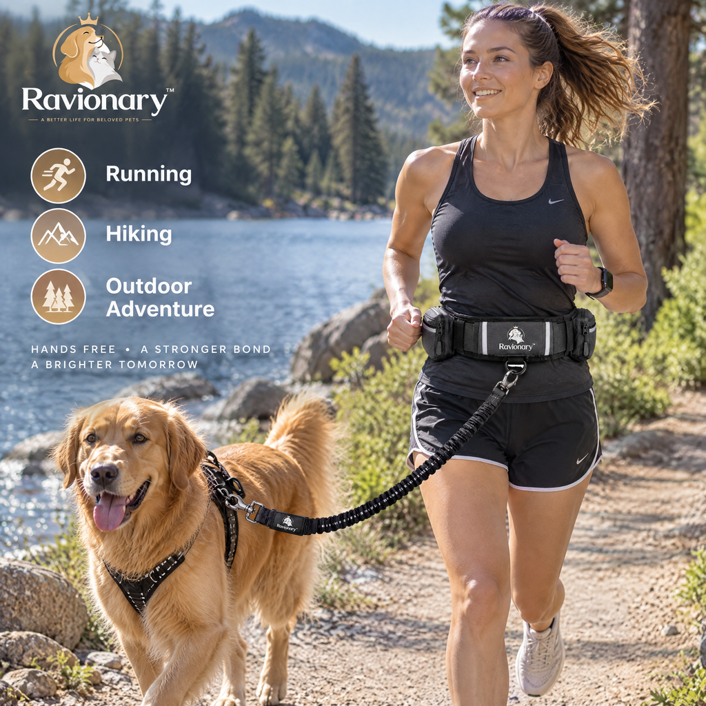 ravionary™ Hands-Free Dog Walking Belt