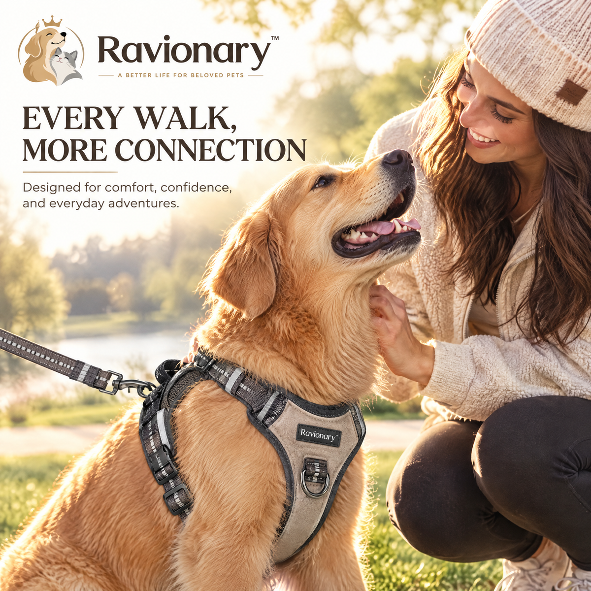 ravionary™ Premium No-Pull Walking Harness