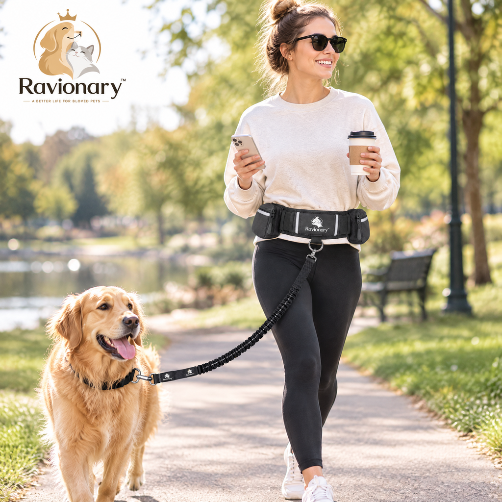 ravionary™ Hands-Free Dog Walking Belt