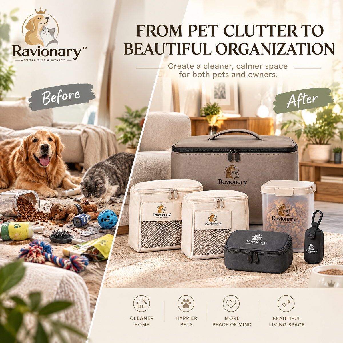 ravionary™ Premium Pet Organization Collection