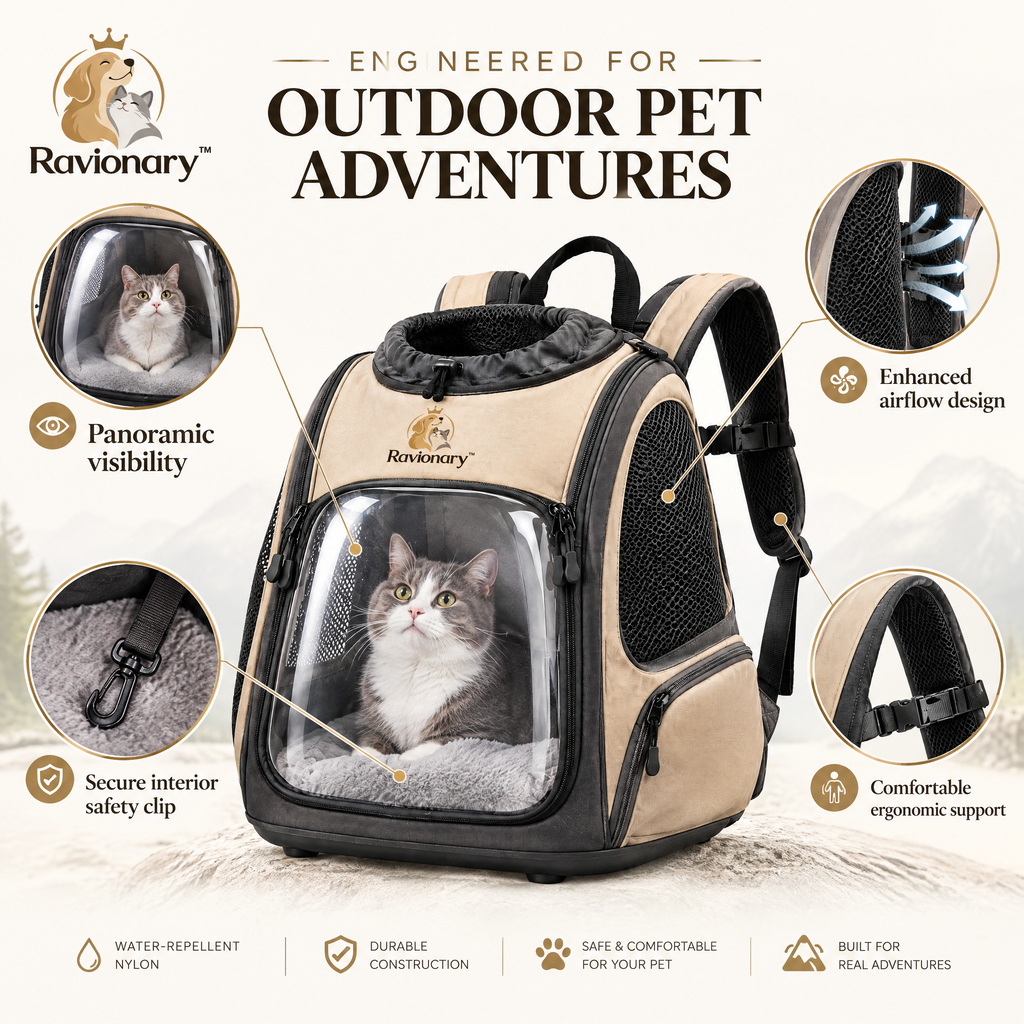 ravionary™ Adventure Ready Pet Backpack