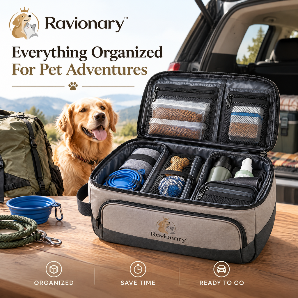 ravionary™ Explorer Pet Journey Organizer