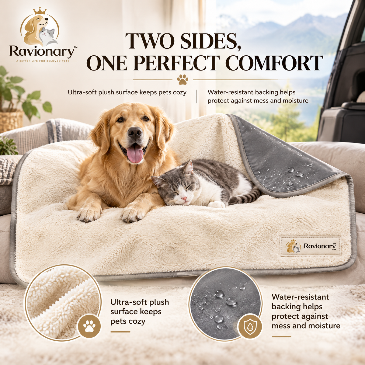 ravionary™ Cozy Travel Comfort Blanket