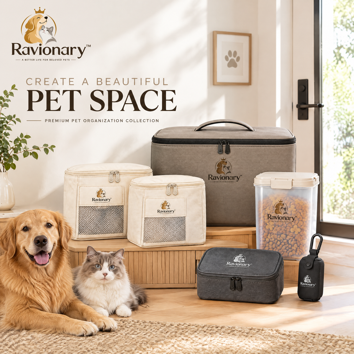 ravionary™ Premium Pet Organization Collection