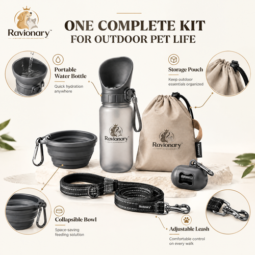 ravionary™ All-Day Outdoor Pet Travel Set