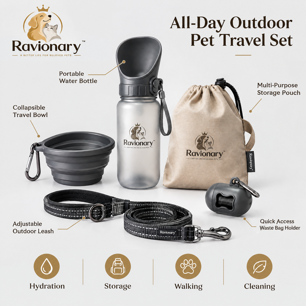ravionary™ All-Day Outdoor Pet Travel Set