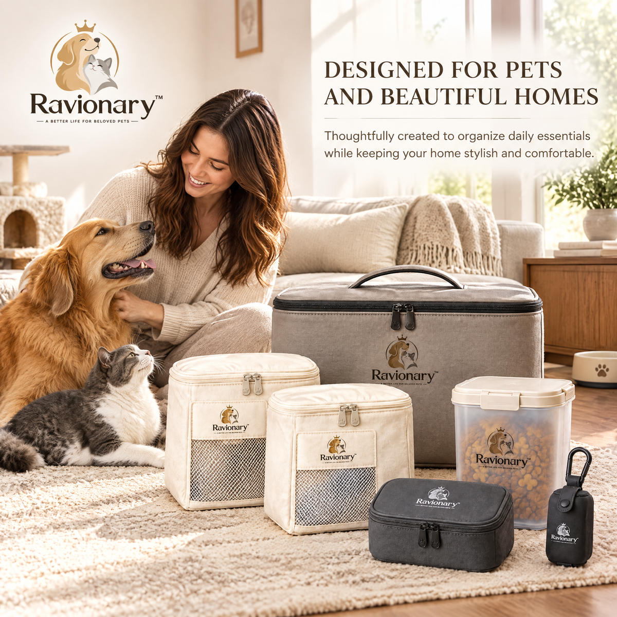 ravionary™ Premium Pet Organization Collection