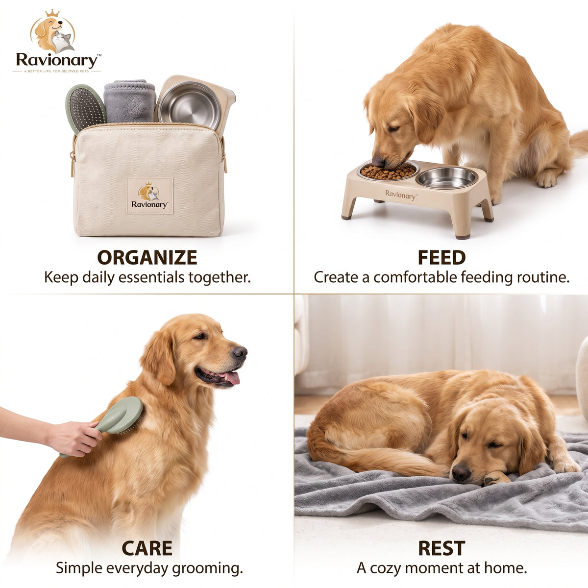 ravionary™ Everyday Pet Comfort Essentials