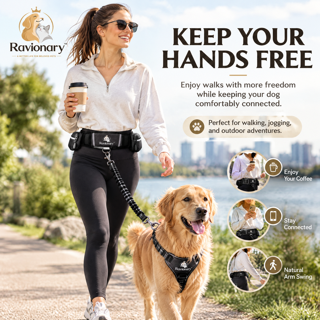 ravionary™ Hands-Free Dog Walking Belt