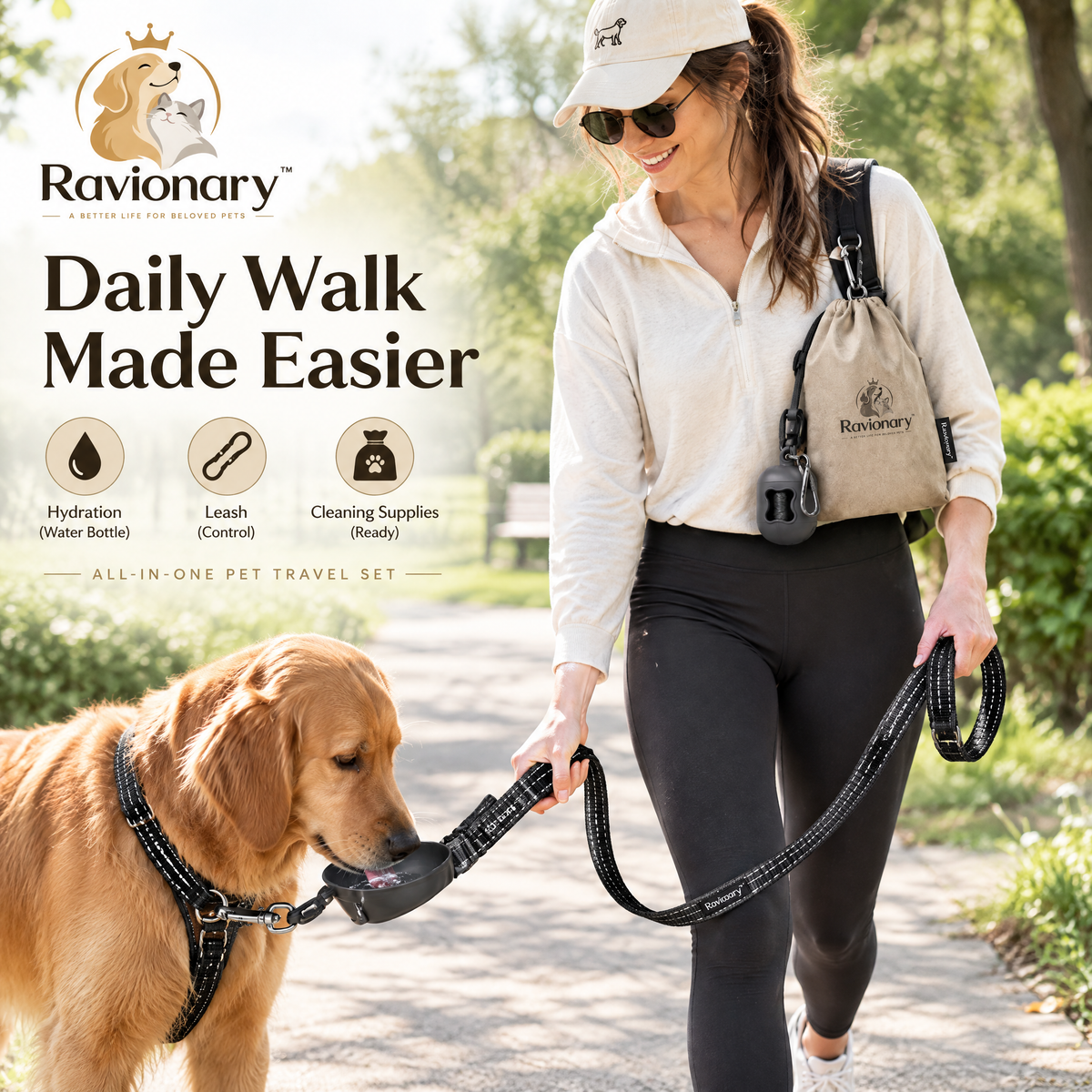 ravionary™ All-Day Outdoor Pet Travel Set