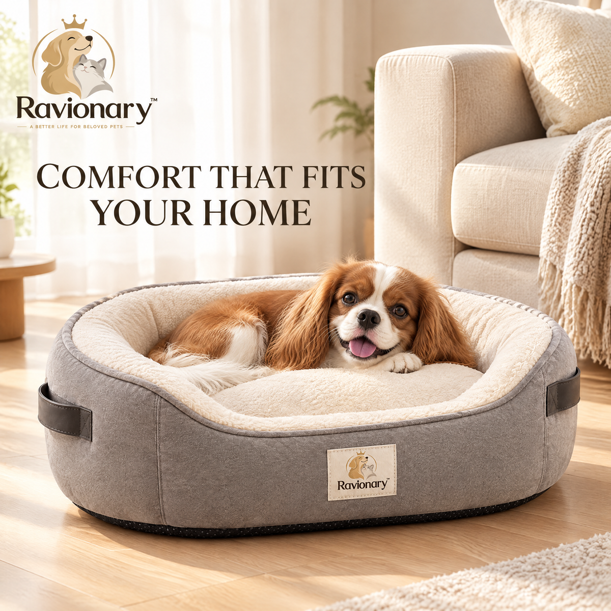 ravionary™ Luxury Portable Pet Bed