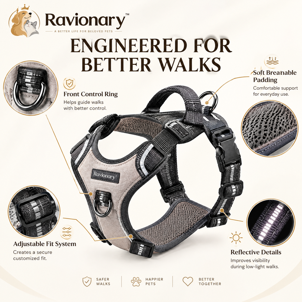 ravionary™ Premium No-Pull Walking Harness