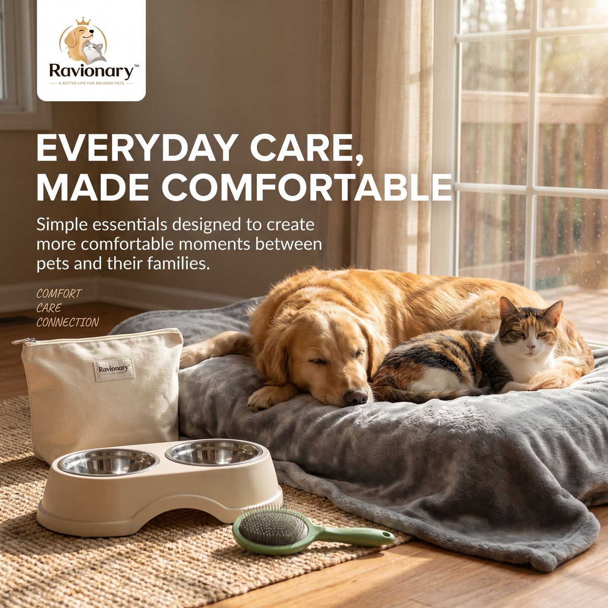ravionary™ Everyday Pet Comfort Essentials